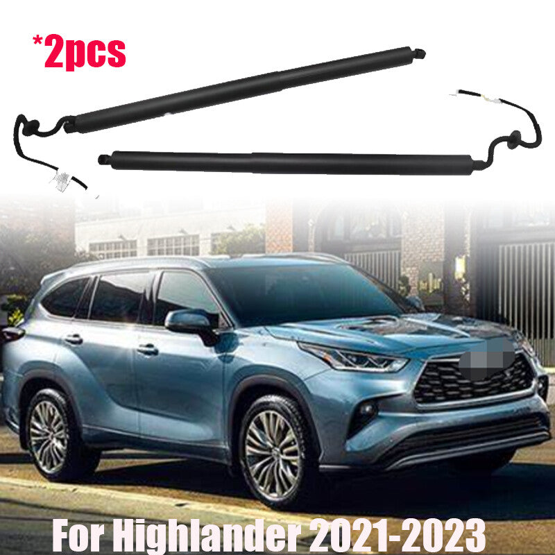 ya 10 5.29.2 For Highlander 2021-23 2Pcs 68910-0E070 68920-0E050 Tailgate Lifter Left & Right