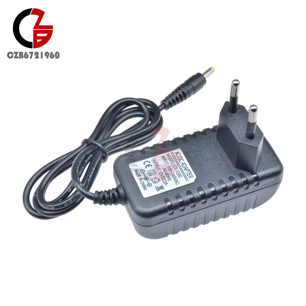 ya 14 EU Plug Adapter AC 100-2 to DC 12V 2A Switch Switching Power Supply Converter