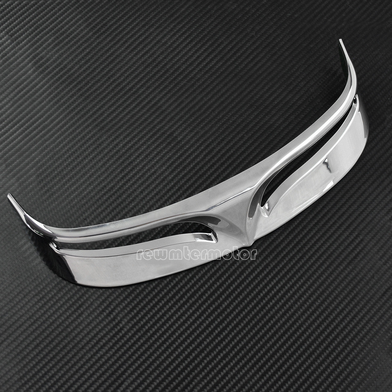 ya 5 8.7 Chrome Rear Trailing Edge Fender Tip Fit for Harley Fatboy FLSTF 07-17 FLSTFB 10
