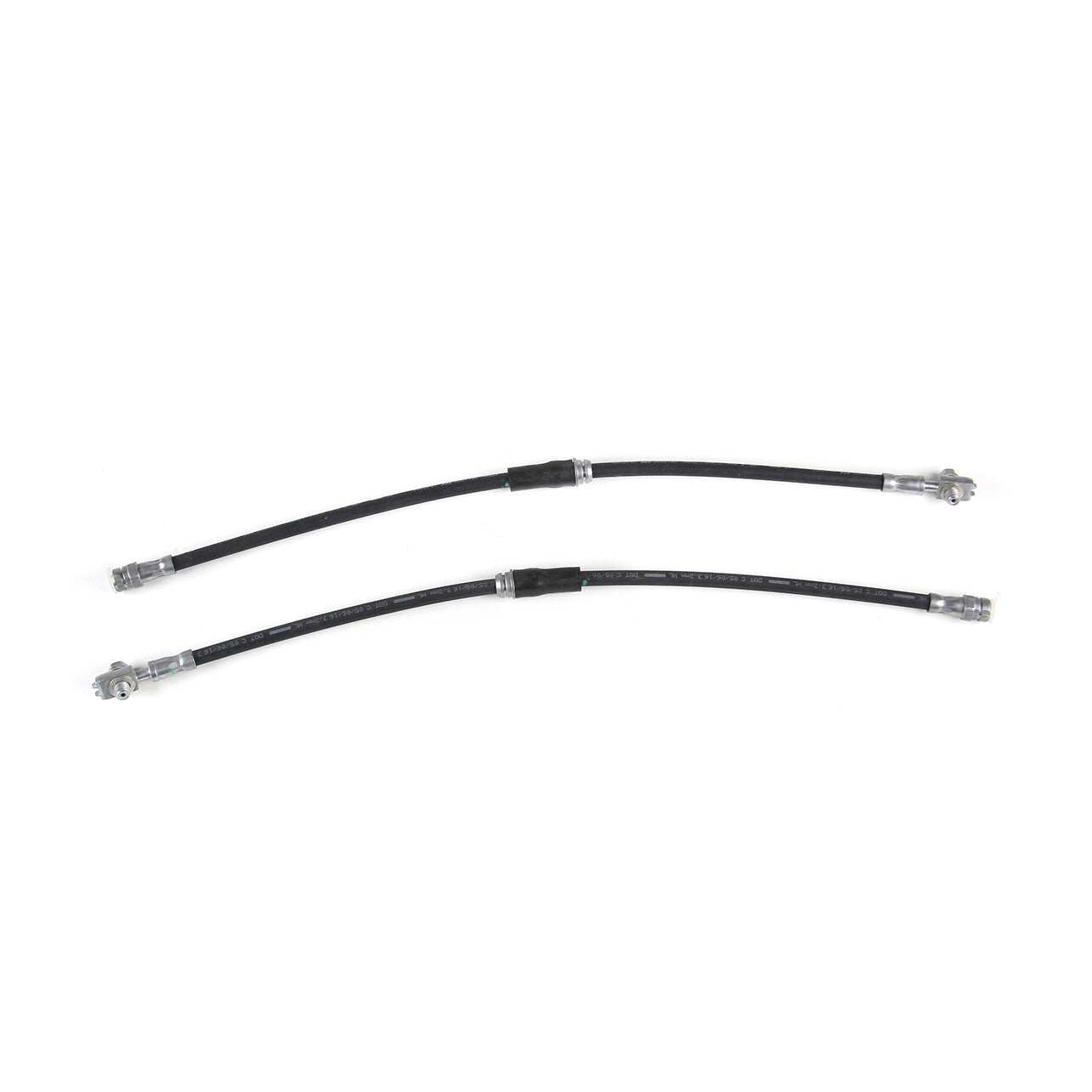 ya 10 5.28.3 2pcs Brake Hose Front Kit Fit for VW for Golf #1K0611701H# 590MM