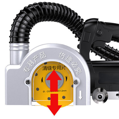 ya 26 Electric Seam Cleaning Machine Tile Floor Tile Electric Seam Cleaner +Saw Blade