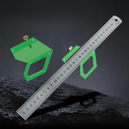 ya 14 Carpentry Layout Tool Center Marking Positioning Ruler Woodworking Ruler