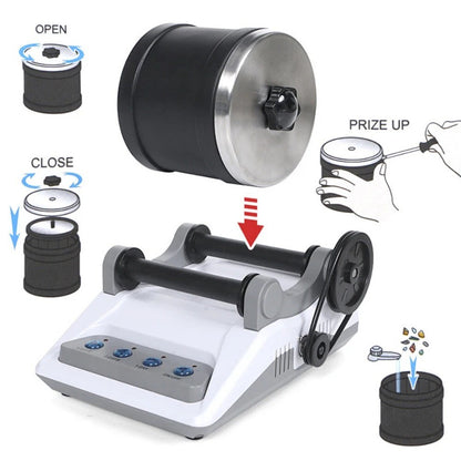 ya 26 Kids Electric Gemstone Grinder Science Experiment Set Diy Gemstone Polisher
