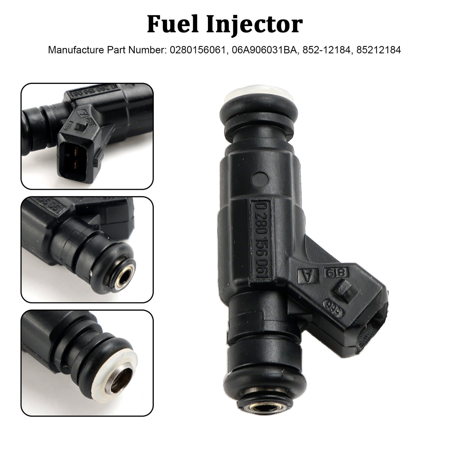 ya 1 8.5.4 1PCS Fuel Injector 0280156061 for Audi for VW 1.8L 852-12184
