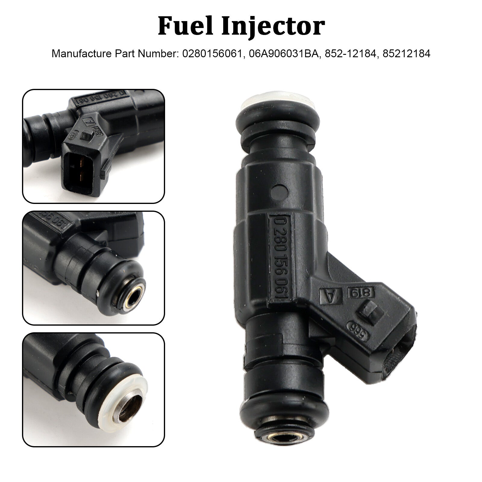 ya 1 8.5.4 1PCS Fuel Injector 0280156061 for Audi for VW 1.8L 852-12184