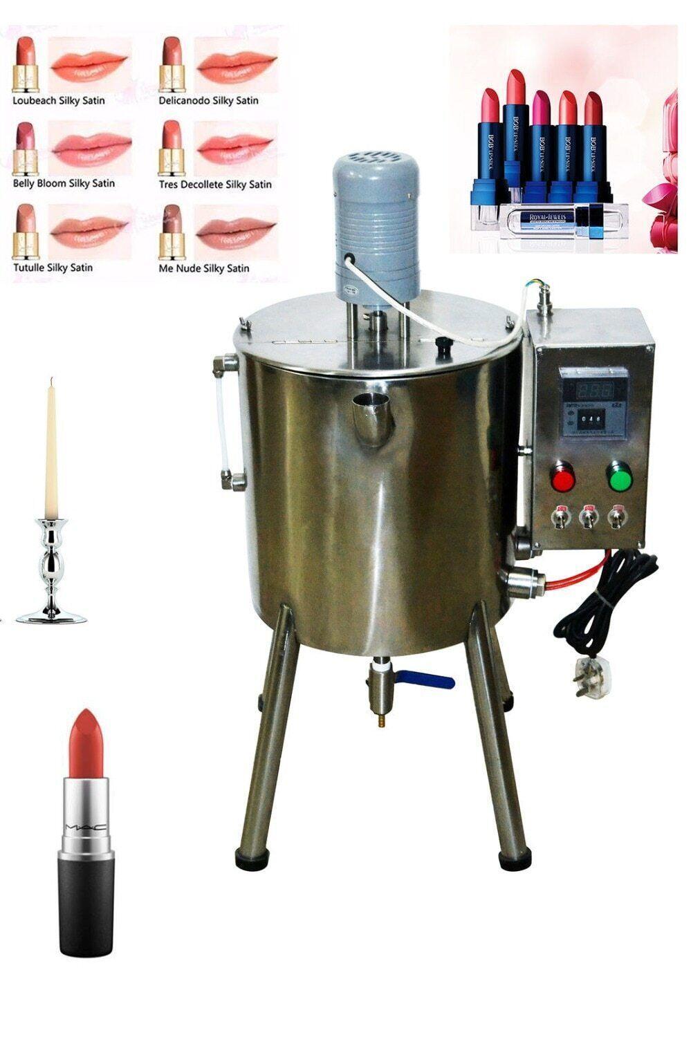 Automatic Lipstick Filler Heat Stirred Tank Candle cream filling Machine Tech#