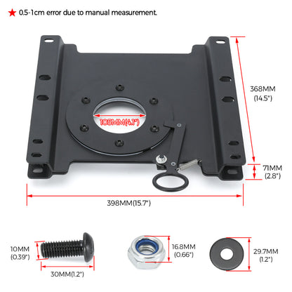 ya 5 8.7 FTP004 Swivel for SEAT Base Right Side For 97-24 for Ford Econoline E150 E250 E350 E450