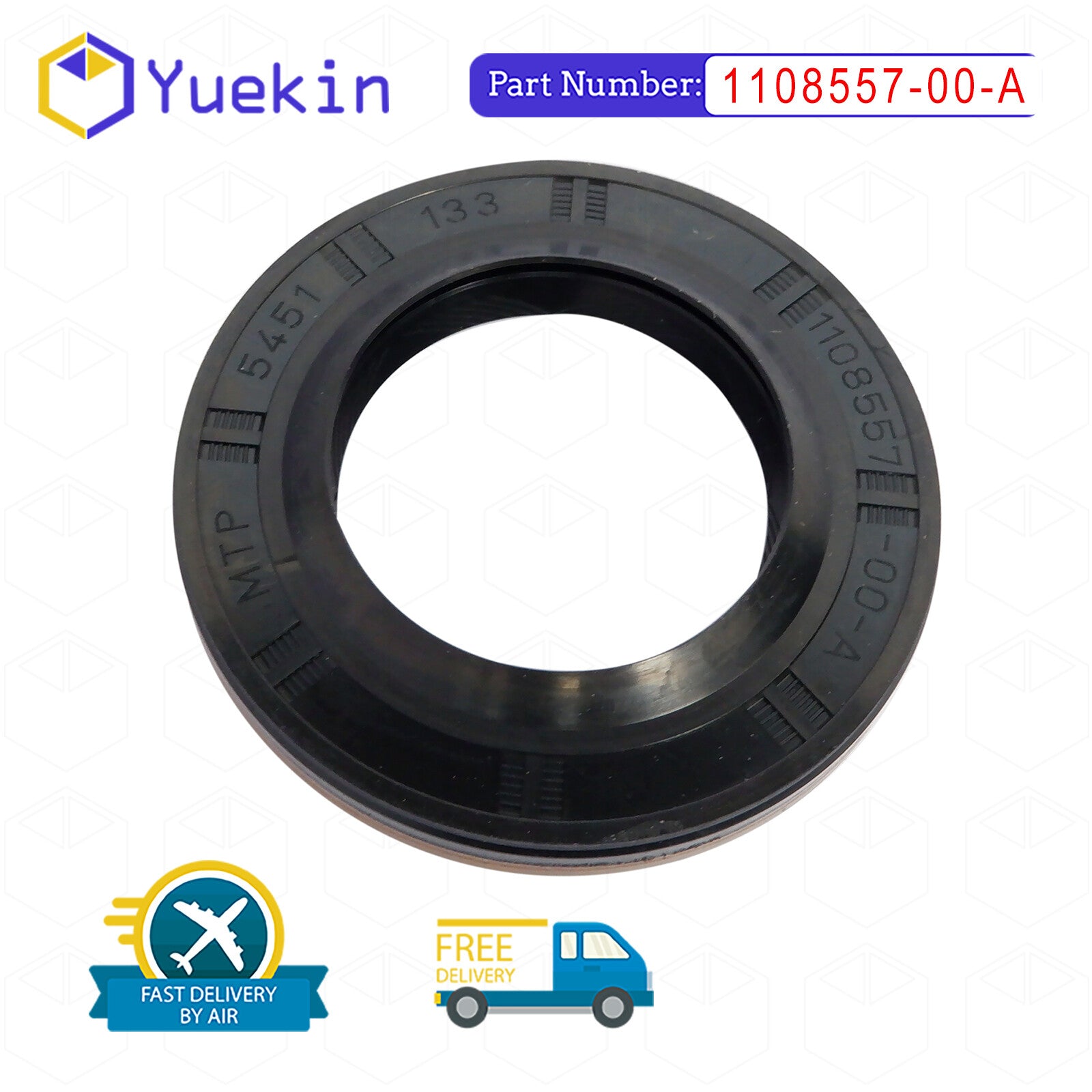 ya 5 8.7 Front Right Left Drive Unit Output Shaft Seal for Tesla Model S X 3 Y 1108557