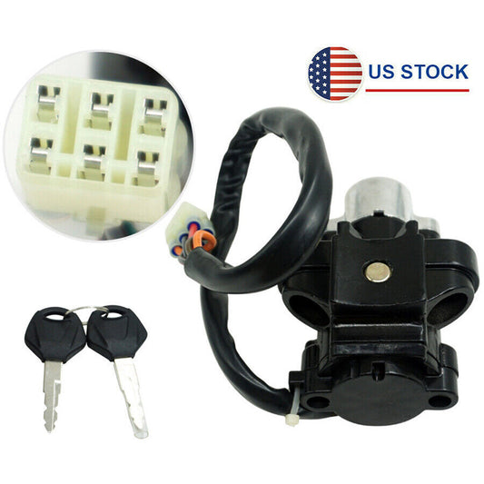 ya 1 7.4 Motorcycle Modified Ignition Key Lock Switch Kit for Kawasaki for Yamaha Universal
