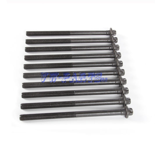 ya 5 6.15.2 10X Cylinder Head Bolts Fit for Mercedes-benz C280 C300 CLK350