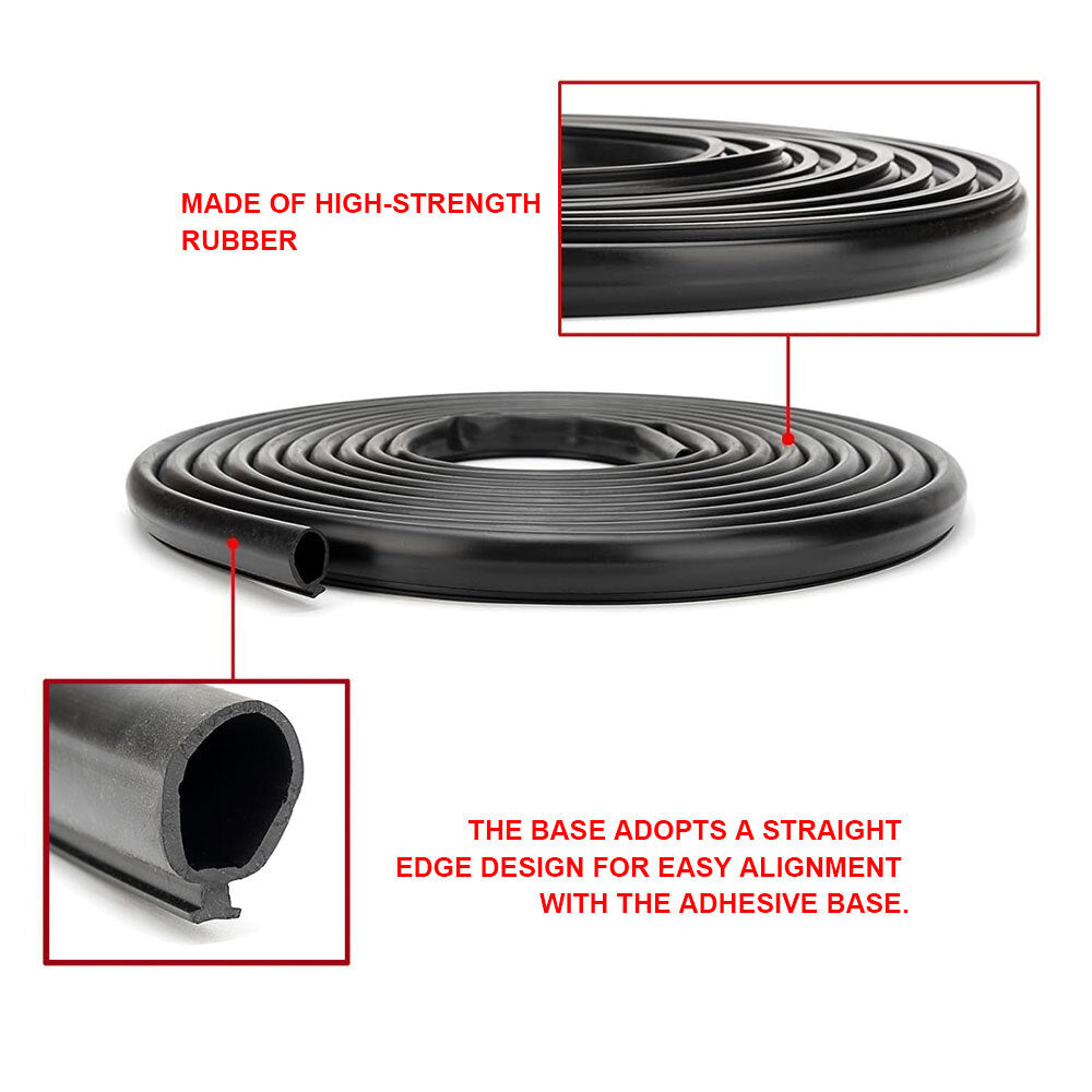 ya 5 8.7 018-338-BLK 30 Ft RV Slide Out Seal Secondary Seal Gasket Camper Travel Trailer