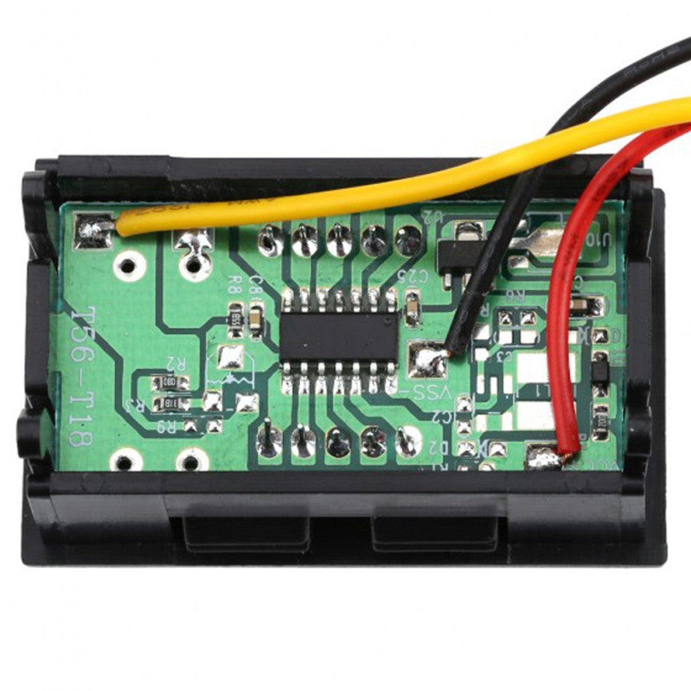 ya 5 8.7 Automotive Volt Meter Dc Digital Display Voltmeter Ammeter Voltage Tester