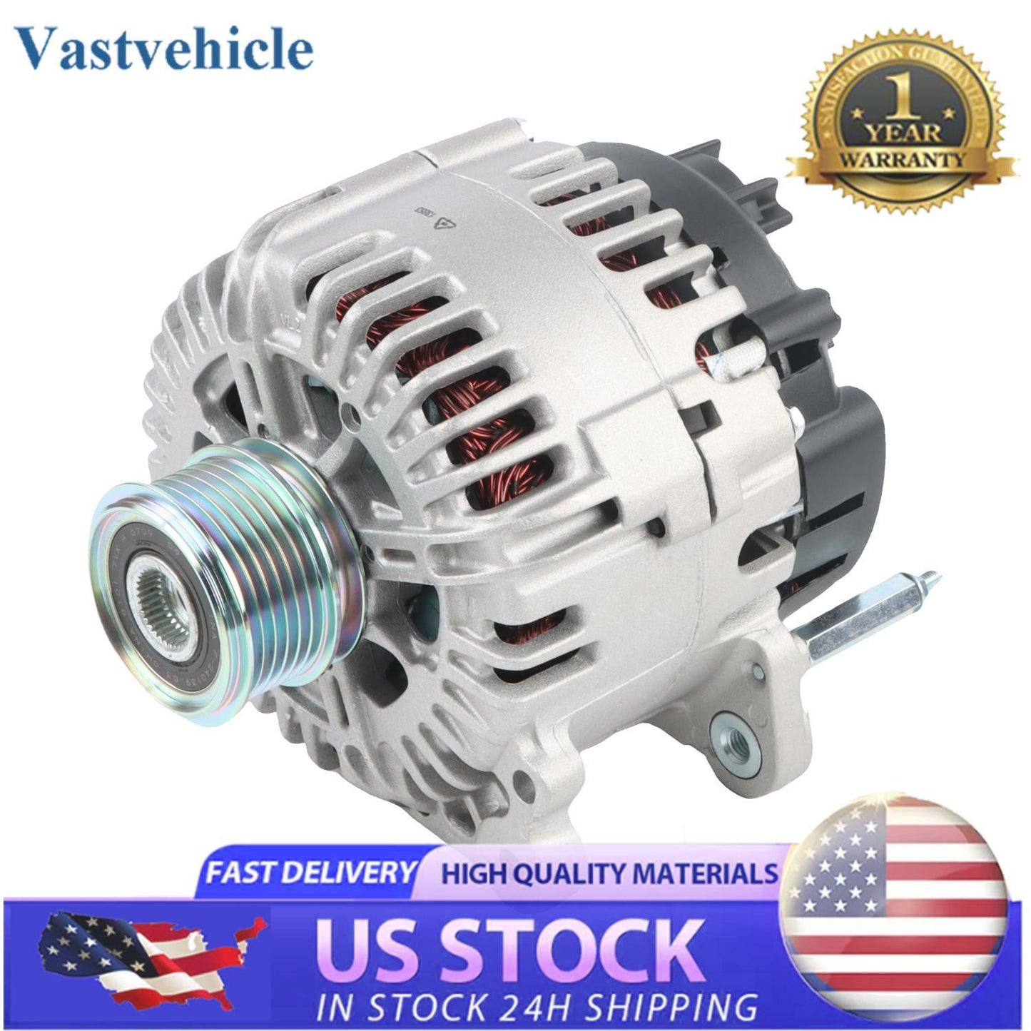 ya 27 7.2 13853 180Amp Alternator for Volkswagen Beetle 1999-05 for Golf 2000-06 for Jetta 1999-05