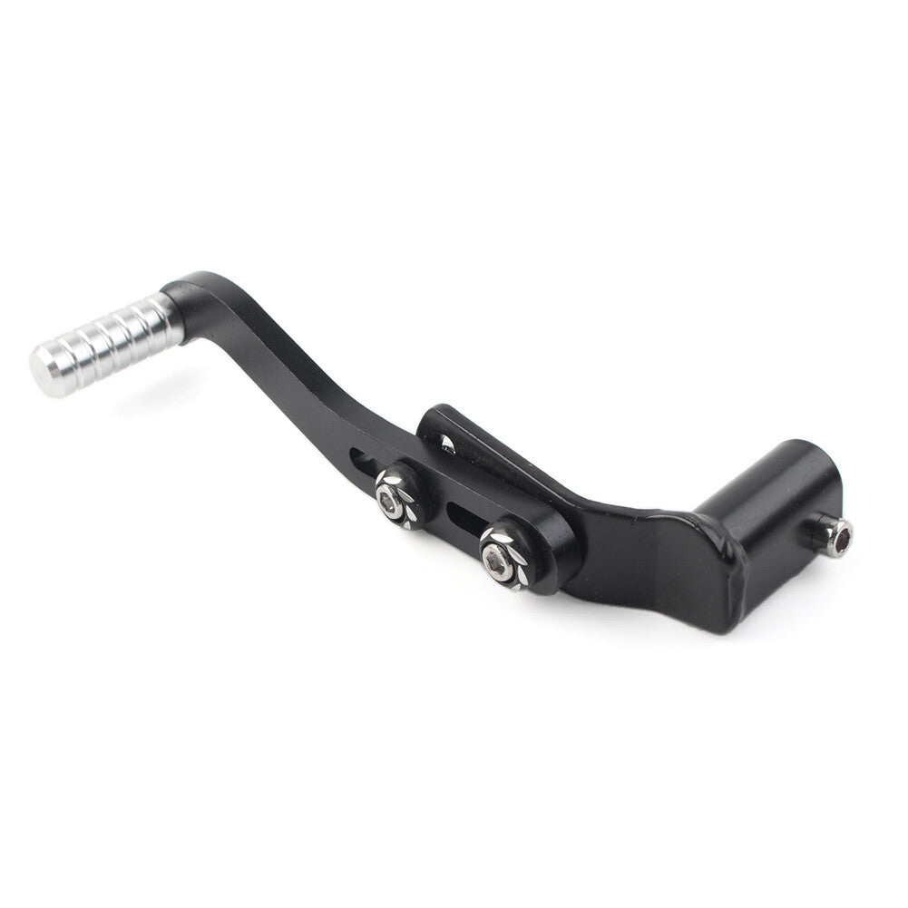 ya 5 8.7 Universal Motorcycle CNC Aluminum Gear Shift Lever Footrest Pedal Shifter Black
