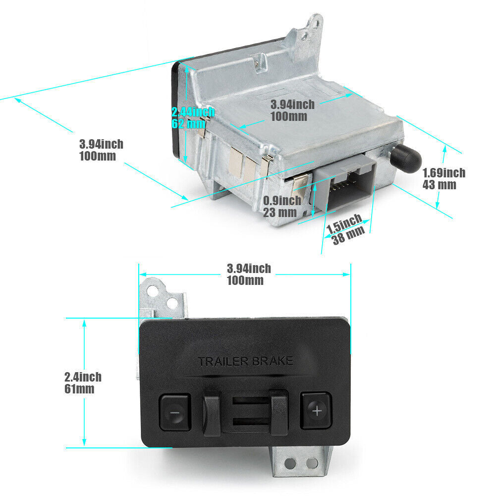 ya 5 8.7 Dashboard Trailer Brake Control Module Kit for Ford F-150 2011-2014 BL3Z19H332AA