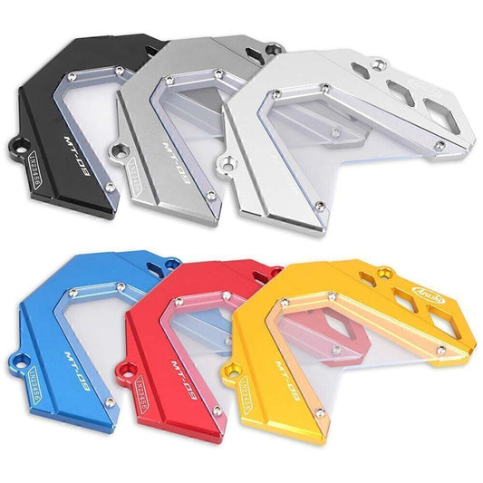 ya 10 5.28 Front Sprocket Cover Chain Guard Protector for Yamaha MT-09 2014 2015 2016 Blue