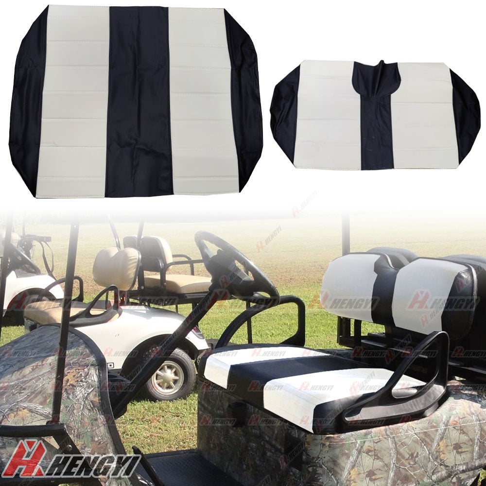 ya 5 8.7 Waterproof Front for SEAT Cover Skin Set PU Leather for Golf Cart Custom E-Z-Go TXT