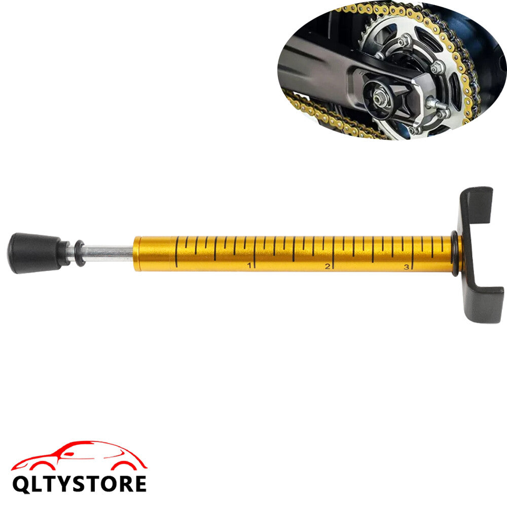 ya 3 6.24 Motorcycle Adjustable Belt Tension Gauge Tool for Harley & All Belt Drive Bike