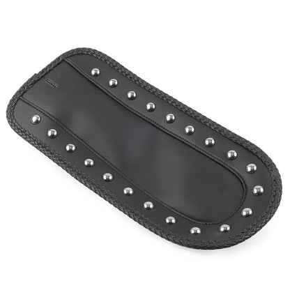 ya 5 8.7 Black PU Leather Rear Fender Bib Studs Solo for SEAT Fit for Kawasaki Vulcan 1500