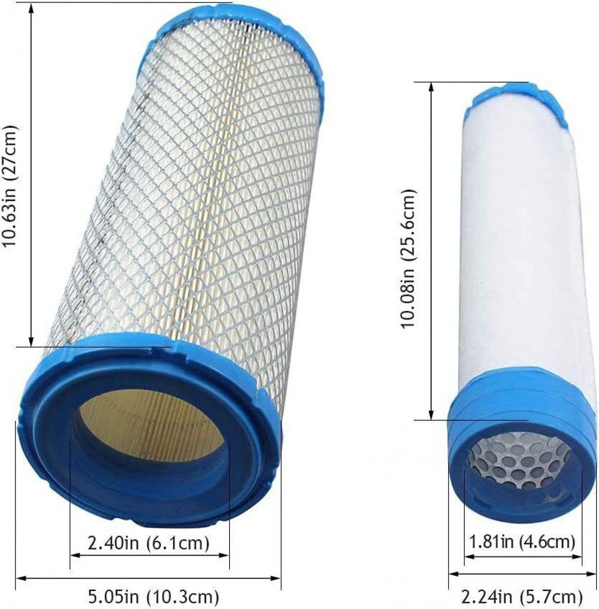 ya 27 7.20 2508301-S Air Filter  2508304-S Inner for Kawasaki 11013-7020 11013-7019