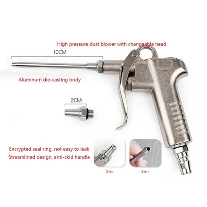ya 26 Pneumatic Blowing Dust Handle Tool Long Nozzle for Cleaning Dust 0.2-0.8Mpa