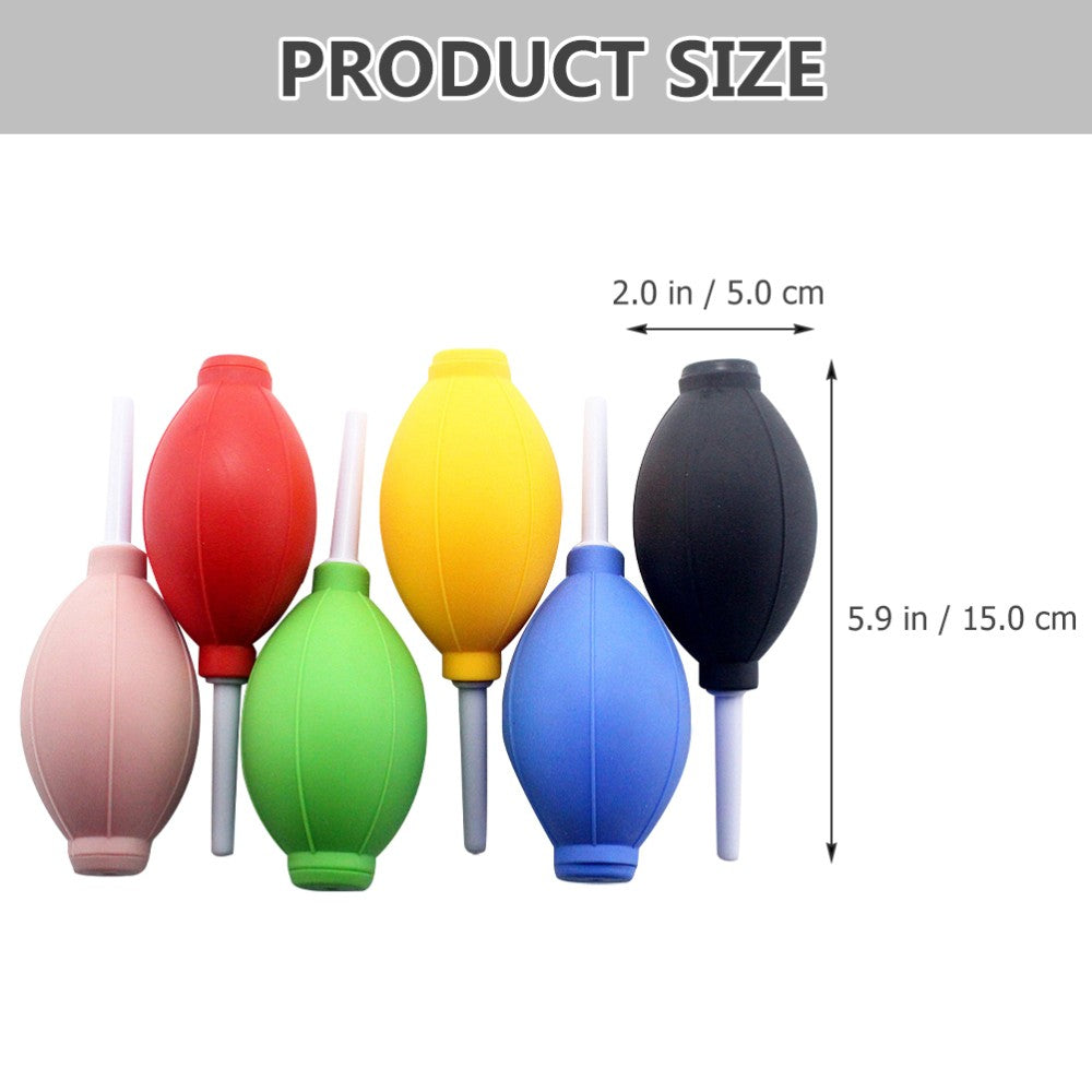 ya 5 8.7 6 Pcs Dust Blower Squeeze Portable Air Duster Compressed Dusters