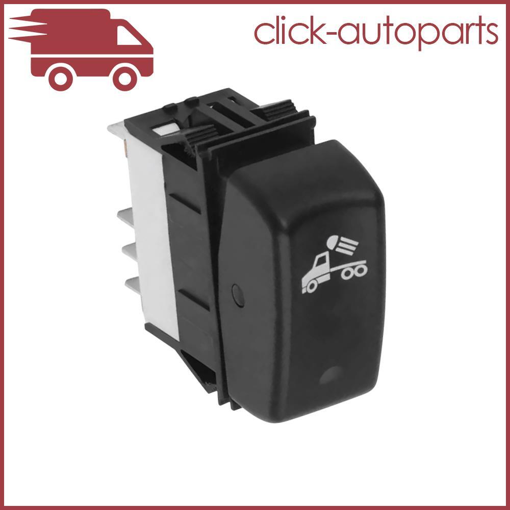 ya 13 Rear Headlight Switch Rocker Switch Button P27-1040-11 for Kenworth Trunk Black