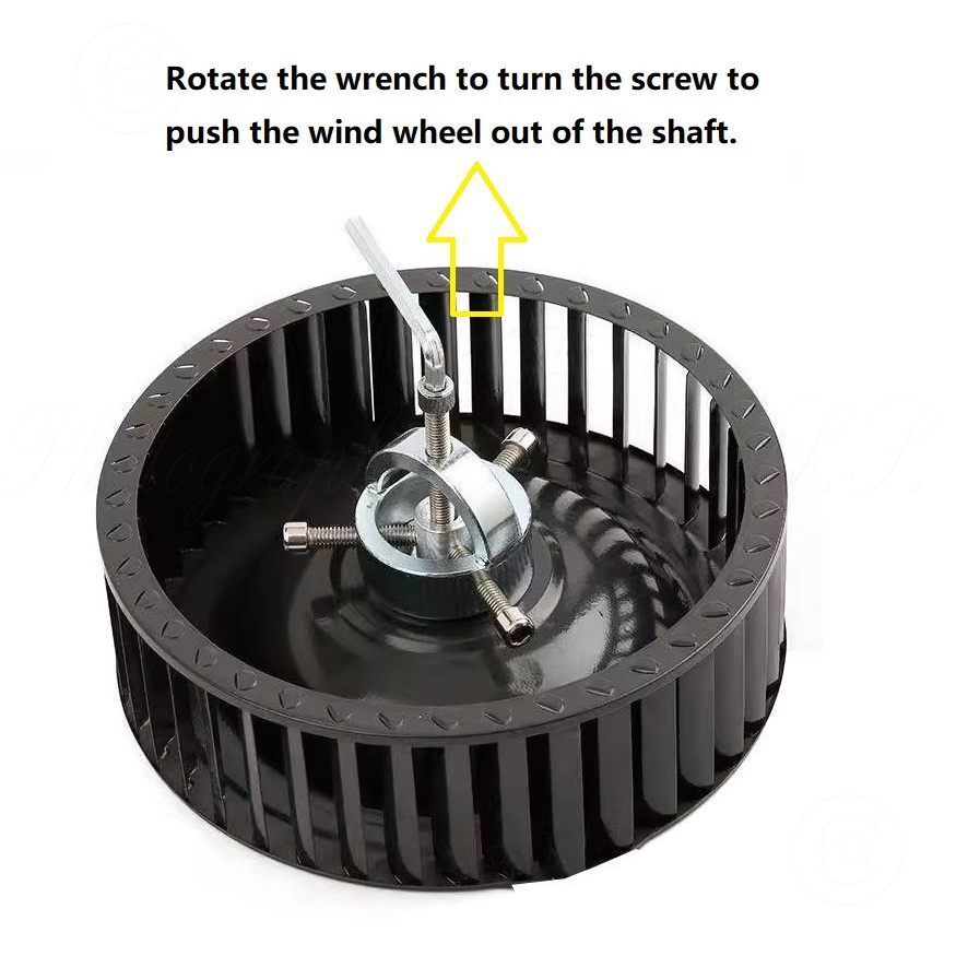 ya 14 Blower Wheel Fur ce Motor Fan Wheel Puller Range Hood Wheel Removal Pull Tool