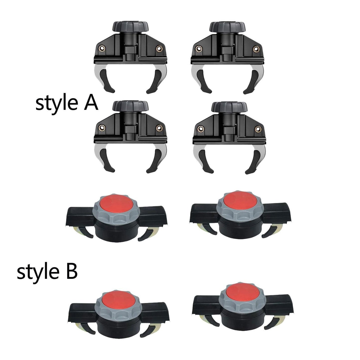 ya 5 8.7 4x Instant Mount Car Roof Rack Clamps High Strength Fasteners Accessories