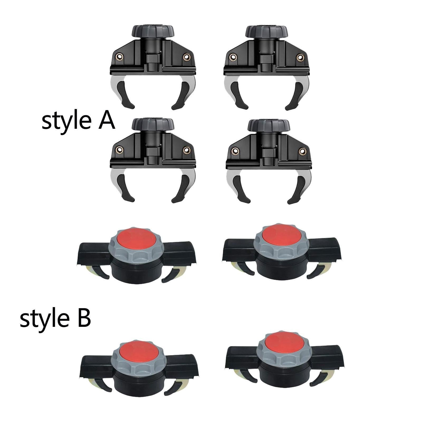 ya 5 8.7 4x Instant Mount Car Roof Rack Clamps High Strength Fasteners Accessories