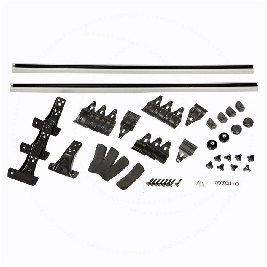 ya 5 8.7 48 Car Top Roof Cross Bar Luggage Cargo Carrier Rack Adjustable w/ 3Kinds Clamp