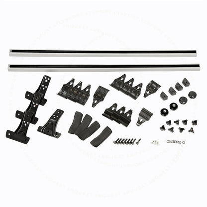 ya 5 8.7 48 Car Top Roof Cross Bar Luggage Cargo Carrier Rack Adjustable w/ 3Kinds Clamp