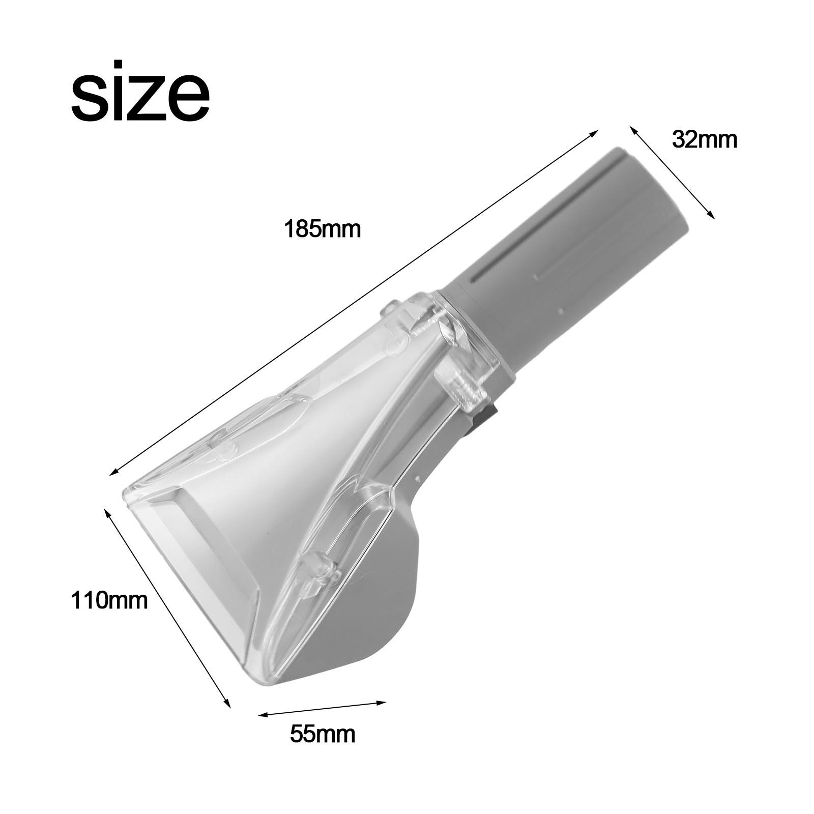 ya 25 Versatile Cleaning Accessory Upholstery Nozzle for Karcher SEG 10 Washer Vacuum