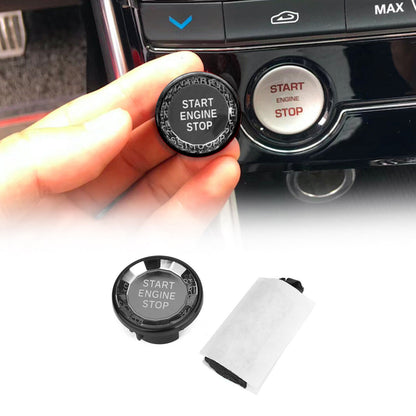 ya 1 8.12 baidi Engine Start Stop Push Button Knob Switch Decor Cover for Jaguar XF XE F-Pace TE