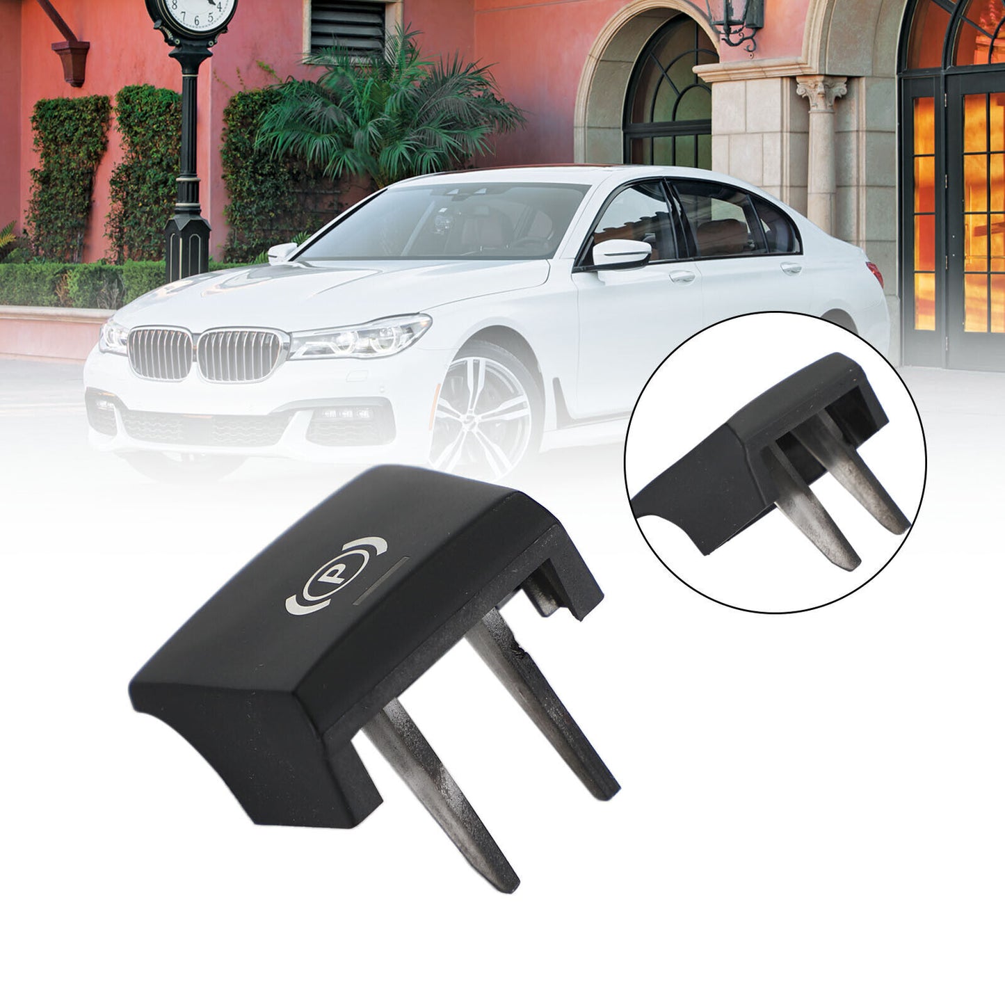 ya 1 8.5.2 Parking Brake Switch Cover P Button Handbrake Cap For 5 7 F07/F10/F11 09~17