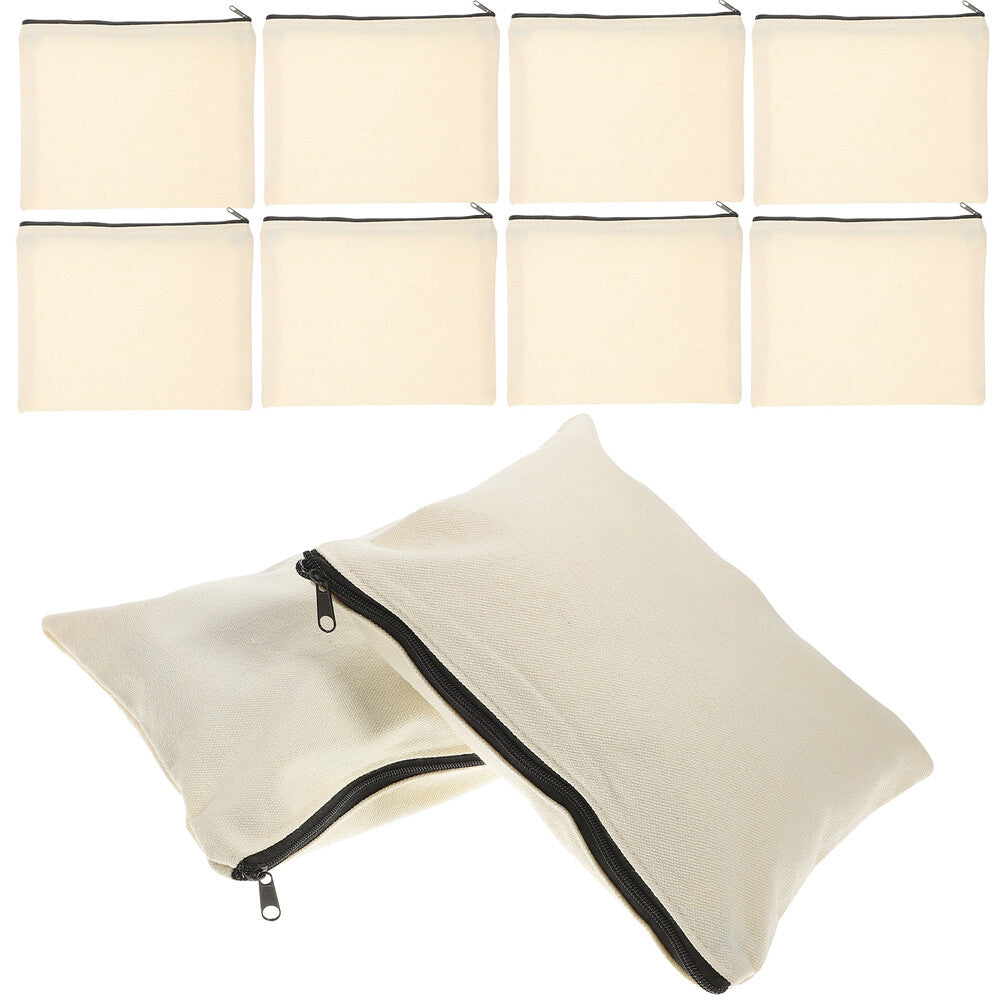 ya 26 10PCS Zipper Storage Pouch Tool Pouches with Zipper Tool Organizer Pouch