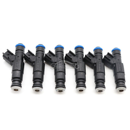 ya 1 8.12 baidi 6x 4-Hole Upgrade Fuel Injectors For 1999-2004 4.0L for Jeep Cherokee 0280155784