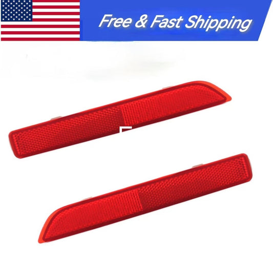 ya 2 7.16 Rear Bumper Reflector LH+RH for Nissan Sentra SR SV S Leaf Murano 3.5L 2015-22