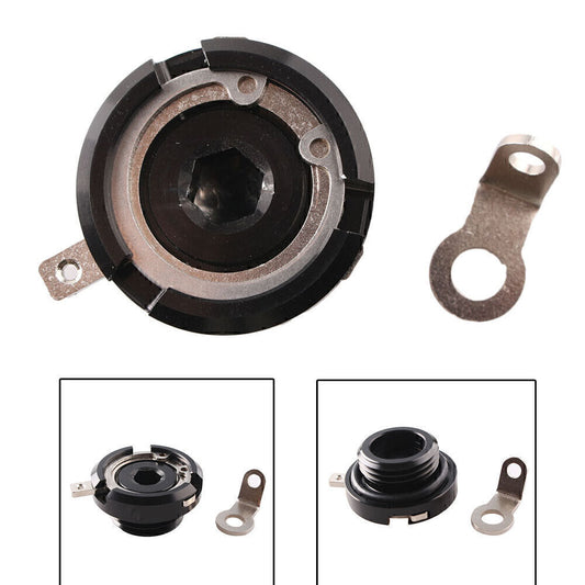 ya 2 7.15 CNC Oil Filler Cap Set Fit for BMW S1000RR 2009 2010 2011 2012 2013 2009-2013 Black