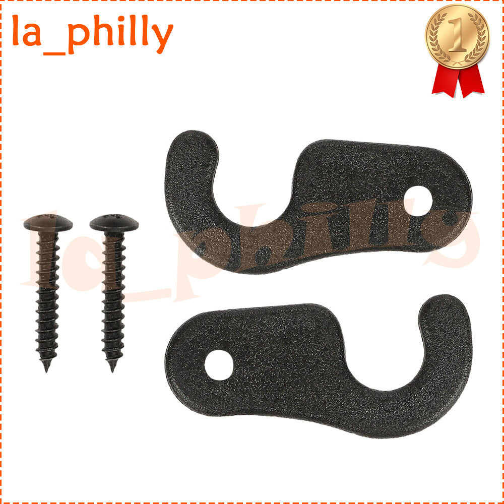 ya 5 8.7 2X Sun Visor Clips & Screws for Jeep 2018 & er JK JL JT Gladiator for Wrangler