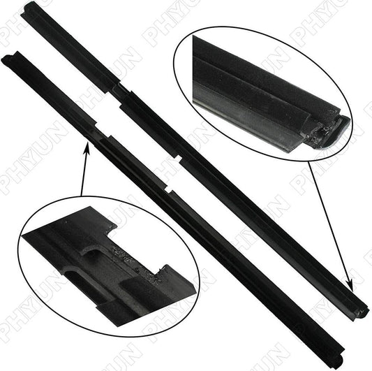 ya 2 6.27 1 piece of front and rear exterior window glass sealing set suitable for Jeep for Grand Cherokee from 1999 to 2004
