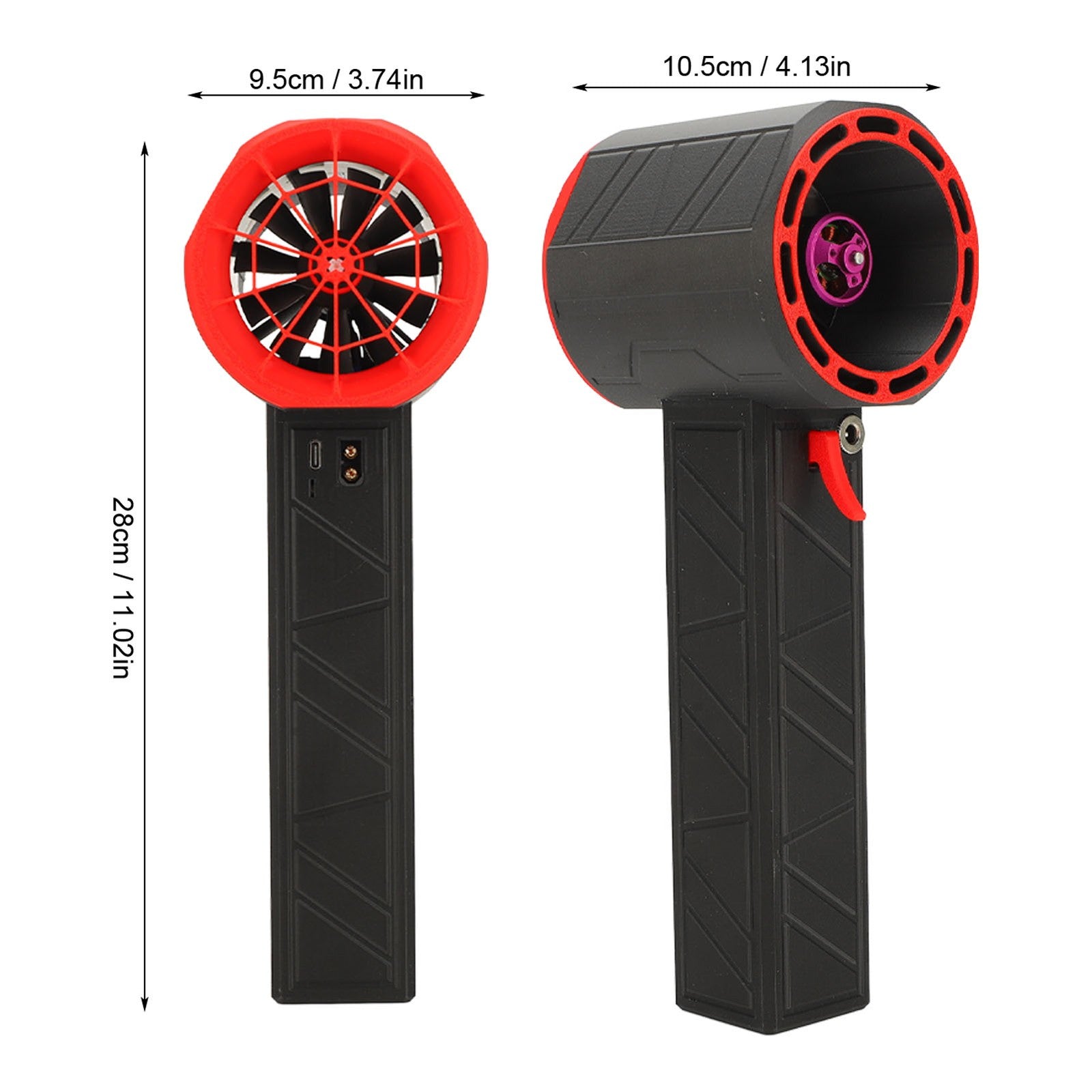 ya 17 (US Plug)Electric Air 64mm Brushless Motor 11 Blade 1400 Thrust 