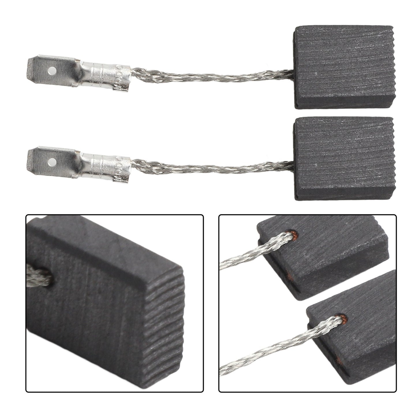 ya 17 Carbon Brush Replacement for Metabo For WEP 15 150 Angle Grinder Two Pack