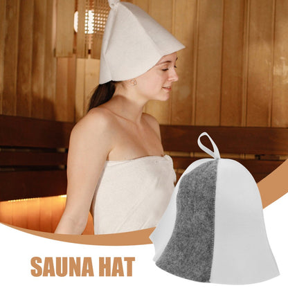 ya 25 2pcs Felt Sau Hat Bath Hat for Sau Comfortable Absorbent Felt Bath