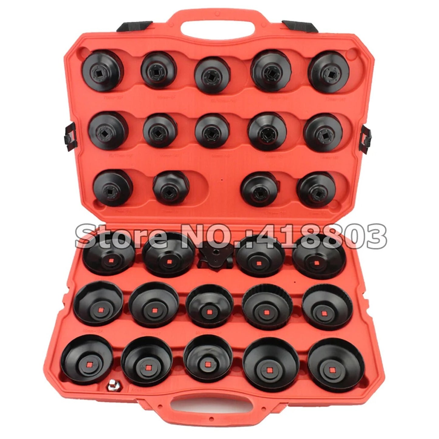 ya 2 6.29 30-Piece Professional Automotive Tools Cup Oil Filter Wrench Oil Filter Removal Set