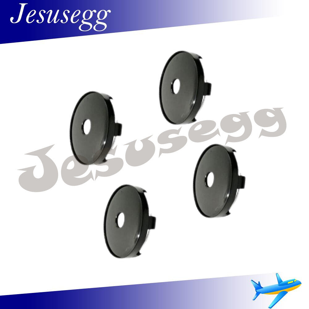 ya 1 7.4 4Pcs 60mm Wheel Rim Center Hub Cap Cover Wheel Center Cap Cover Universal Black