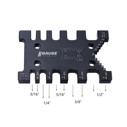 ya 26 High Tenon Caliper Meter Card Metric Carpentry Router New