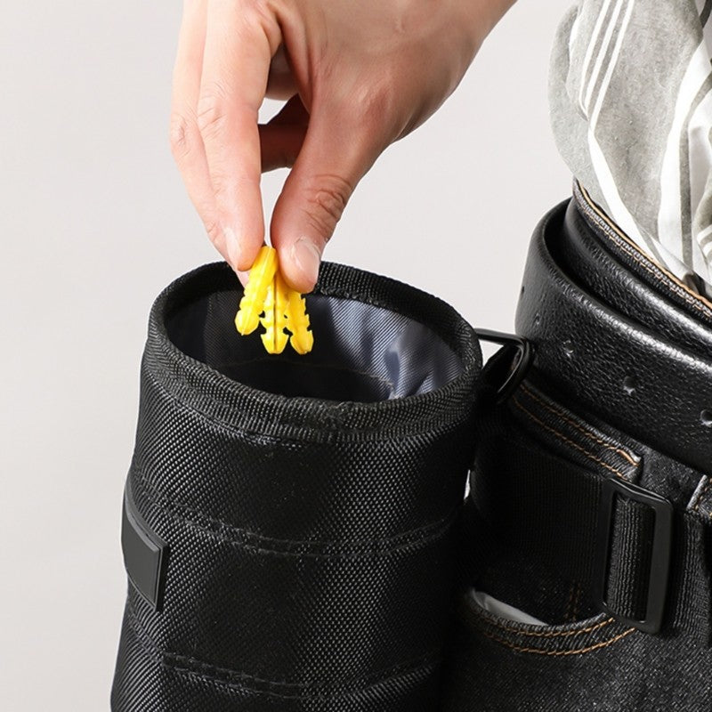 ya 26 Heavy Duty il and Screw Organizers Waist Pouch for Professio l & DIY Projects