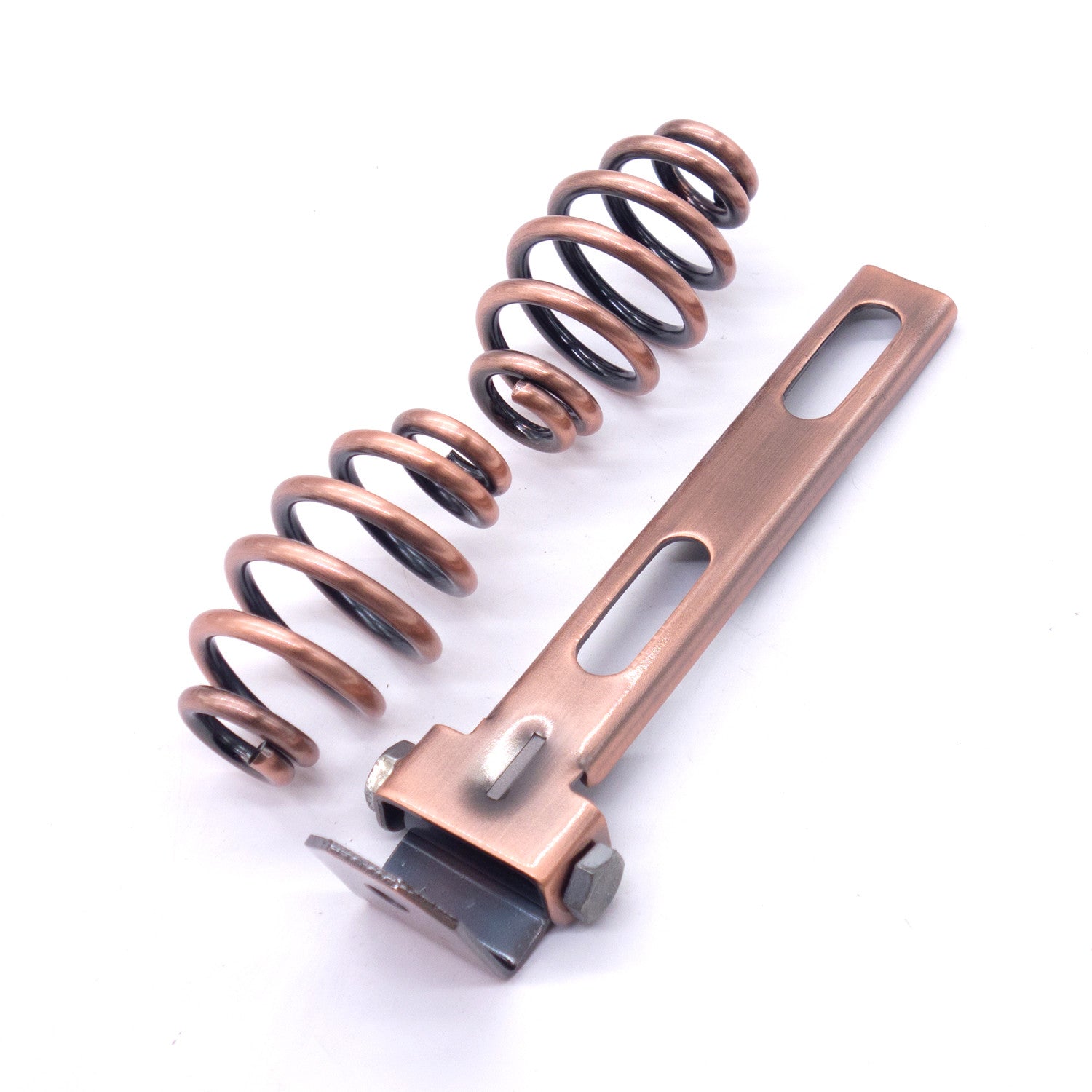 ya 5 8.7 Copper 3 Solo for Seat Barrel Springs Bracket Mount Kit for Harley Chopper Bobber