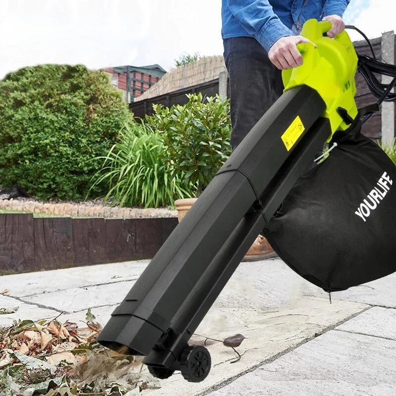 ya 17 Electric Blowing Cleaner Dust Collector/ Blower Garden Leaf Collecting Shre er,
